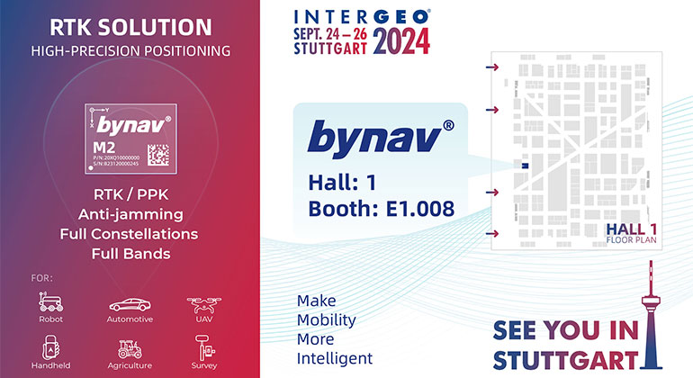 INTERGEO 2024 丨 Bynav