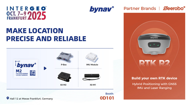 INTERGEO 2025 丨 Bynav